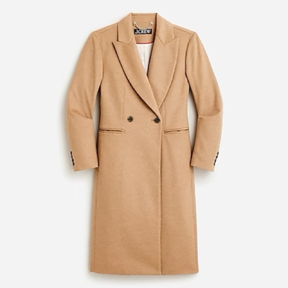 J.Crew Mirabelle topcoat in Italian wool-cashmere